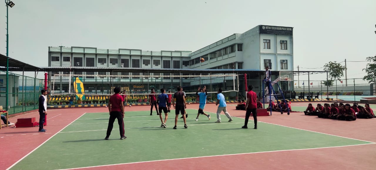Mother Teresa Modern Public School Kurukshetra - Inter Section Volleyball Competition - 08-08-2023