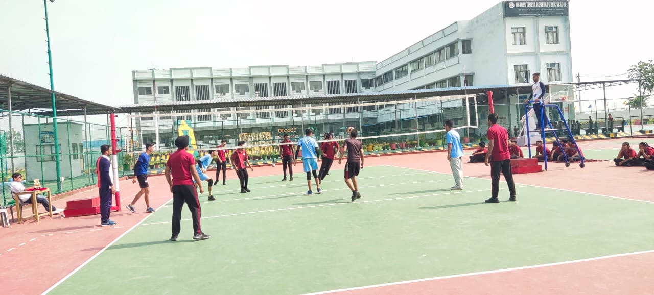 Mother Teresa Modern Public School Kurukshetra - Inter Section Volleyball Competition - 08-08-2023