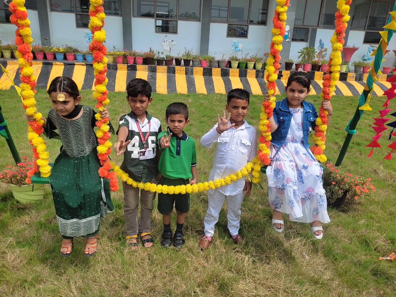 Mother Teresa Modern Public School Kurukshetra - Teej Celebration - 18-08-2023